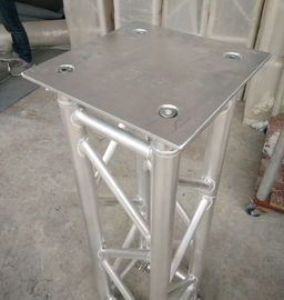 Китай таблица плиты Спигот алюминия 350*350*8мм для светов луча на ферменной конструкции в 1 метр поставщик