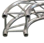 Silver Aluminum Circle Truss 300*300 9m Size For Indoor Show And Events