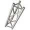 Ферменная конструкция треугольника Спигот серебра формы треугольника 300*300 алюминиевая с различной длиной для представления Оурдоор поставщик