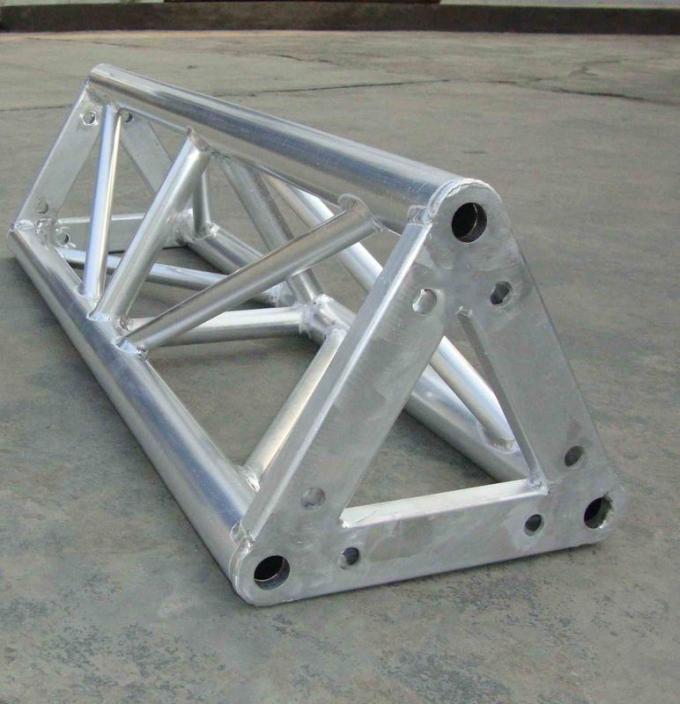 Серебряная алюминиевая ферменная конструкция треугольника, прочная ферменная конструкция крыши для диктора