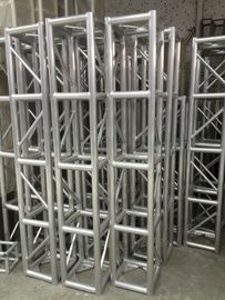 Stage Screw Aluminum Square Truss , Silver Tube Truss System