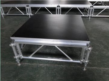6082-T6 Aluminum Movable Stage Platform / 1.22 X 1.22m Outdoor Portable Stage