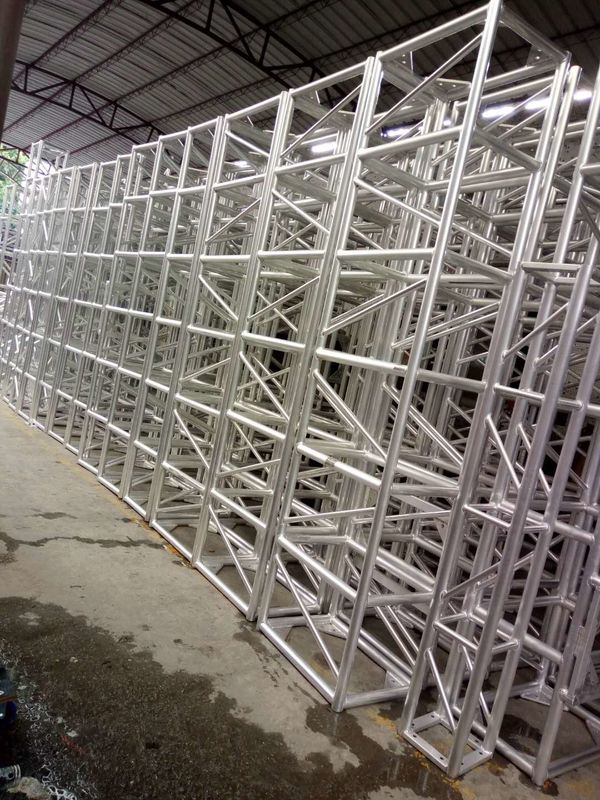 Bolt Square Stage Lighting Truss 400 X 400mm With Aluminum Material